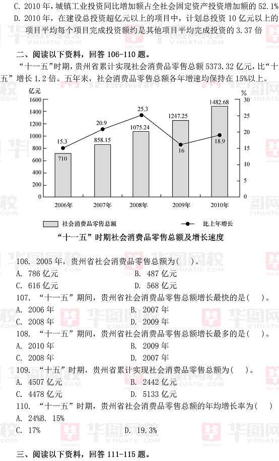 2013年下半年重庆公务员考试行测高分预测卷（附答案）